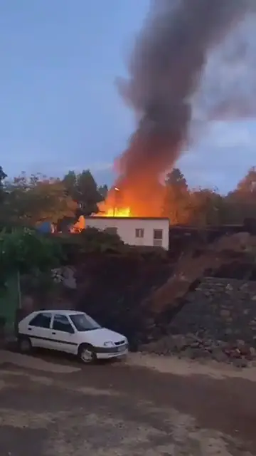Video thumbnail for Waldbrand La Palma 2020 - Video 1