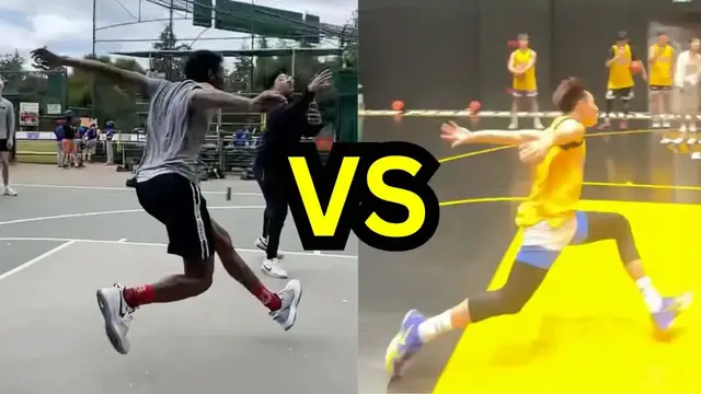 Video thumbnail for Comparing Different Ground Contact Times Between The Highest Jumpers In The World