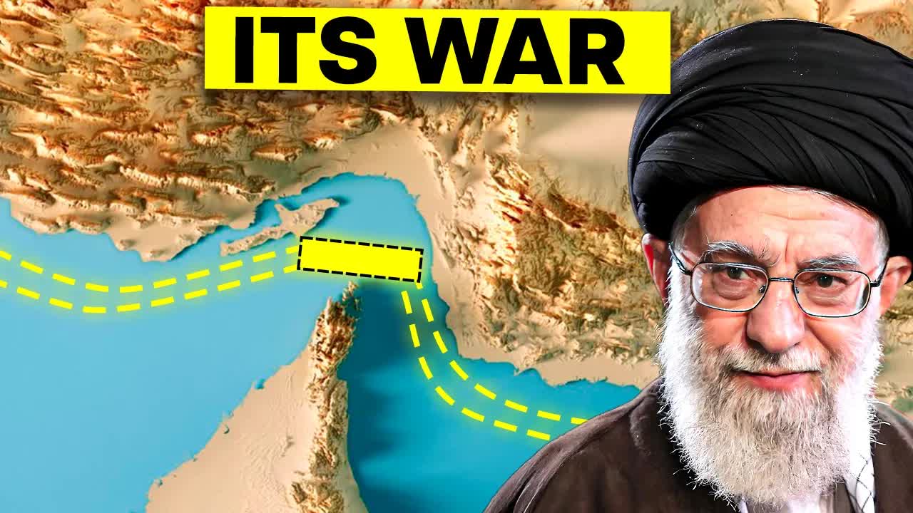 Video thumbnail for business basics: how iran could cut off america's oil supply: strait of hormuz crisis