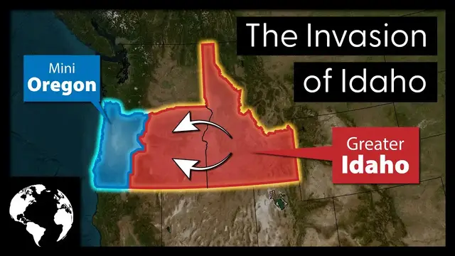 'Video thumbnail for Greater Idaho: Why Idaho Wants To Take Over Oregon And Eventually Washington and California Too'