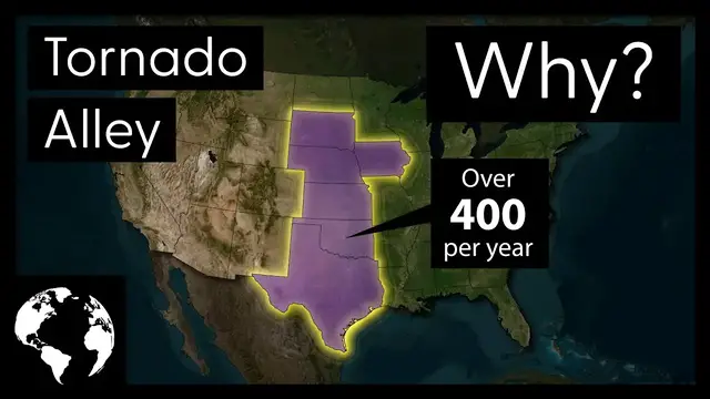'Video thumbnail for Why The United States Gets So Many Powerful Tornadoes'