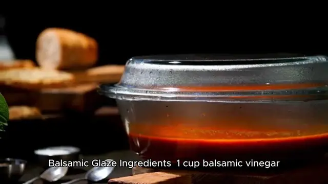Video thumbnail for Balsamic glaze recipe