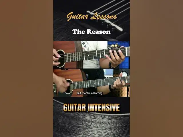 Video thumbnail for The Reason - Hoobastank | EASY Guitar Lessons for Beginners