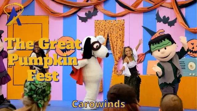 Video thumbnail for The Great Pumpkin Fest Highlights at Carowinds Theme Park