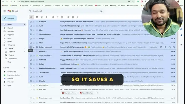 Video thumbnail for How to Save Time Deleting Dozens of Emails
