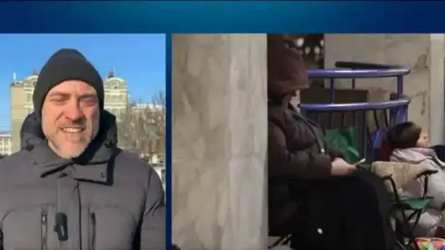 Video thumbnail for Over 5,000 homes without power in Kyiv after Russian strikes on energy grid