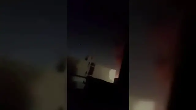 Video thumbnail for Libya: Drone Attack Burns Libya Power Station.
