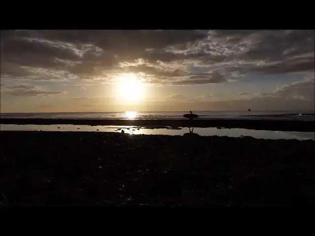 Video thumbnail for Sunset in Las Americas