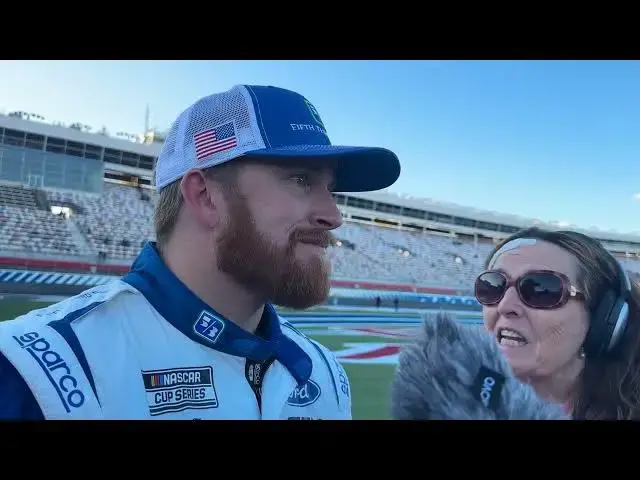 'Video thumbnail for Chris Buescher "We have been driving off the hood pin, which is typically not a good idea"'