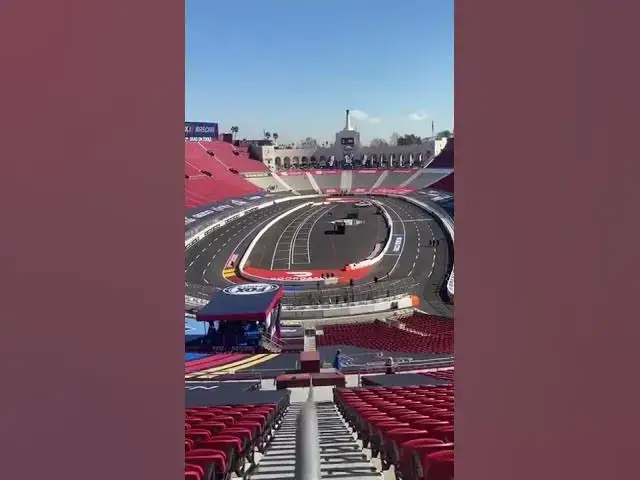 'Video thumbnail for NASCAR at the LA Memorial Coliseum!'