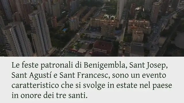 Video thumbnail for Feste patronali di Benigembla: in cosa consistono e quando si celebrano: