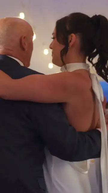 Video thumbnail for Father Daughter First Dance Ends in Hilarious Tumble