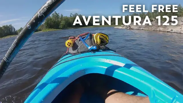Video thumbnail for Recreational Kayak Gear Review | FeelFree Aventura 125 Touring Kayak