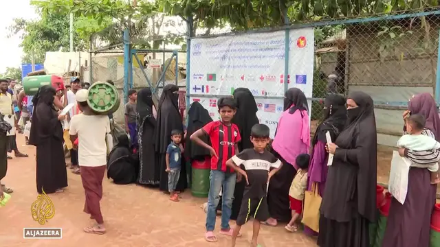 'Video thumbnail for Rohingya refugees face malnutrition: Aid cuts threatening more than a million people'