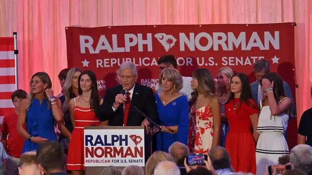 Video thumbnail for US: Ralph Norman concedes defeat in South Carolina Republican Senate runoff.