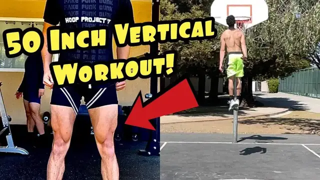 'Video thumbnail for Jump Training And A Dunk Session On 10’2'