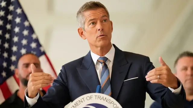 'Video thumbnail for Sean Duffy: US flights could be grounded to protect travelers '