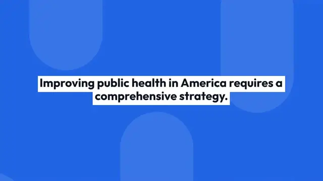 Video thumbnail for Transforming America's Health Strategy