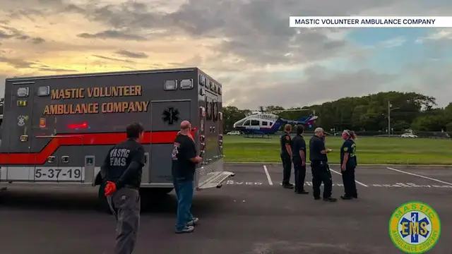 Video thumbnail for 17-year-old seriously injured in Mastic shooting; no arrests made