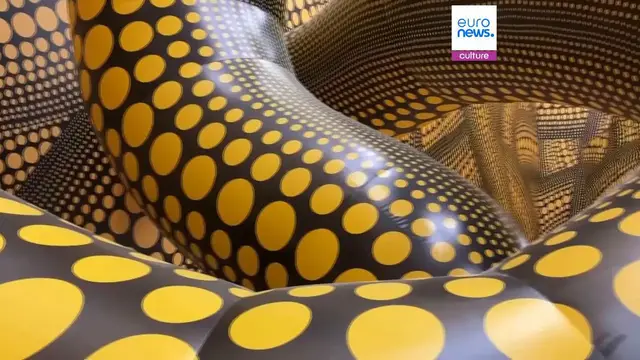 Video thumbnail for Polka dots, infinity rooms and phallic sculptures: Yayoi Kusama’s art in pictures