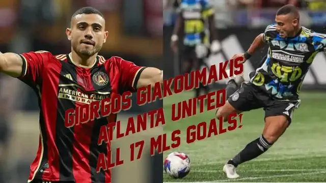 'Video thumbnail for Stream Punk Soccer: giorgos giakoumakis's sensational 17 goals for atlanta united!'