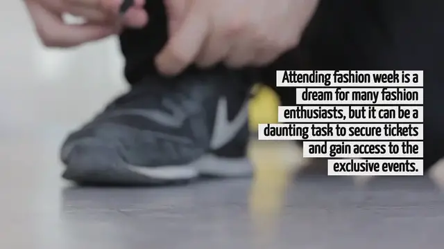 Video thumbnail for How To Go To Fashion Week