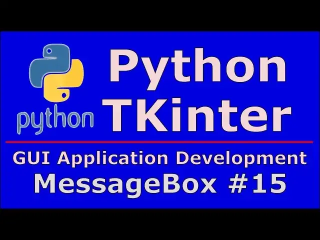 Video thumbnail for 15 Python Tkinter Messagebox
