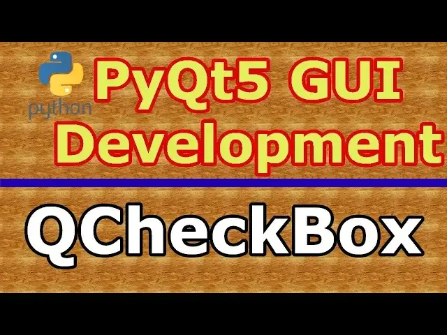 'Video thumbnail for PyQt5 Creating QCheckBox With Signals (Python GUI Development)  #10'