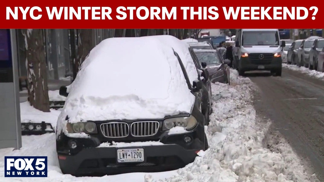 Video thumbnail for Is NYC due for another winter storm this weekend?