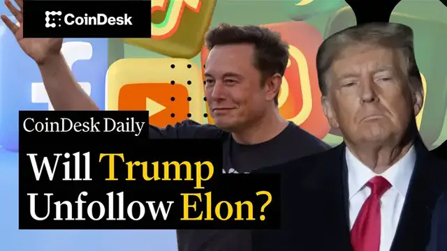 Video thumbnail for What the Trump-Elon Breakup Means for Crypto