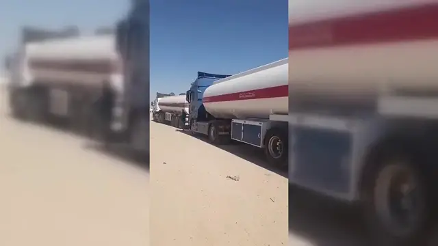 Video thumbnail for Syria: Security Crackdown Strands Iraqi Tankers At Syrian Border.