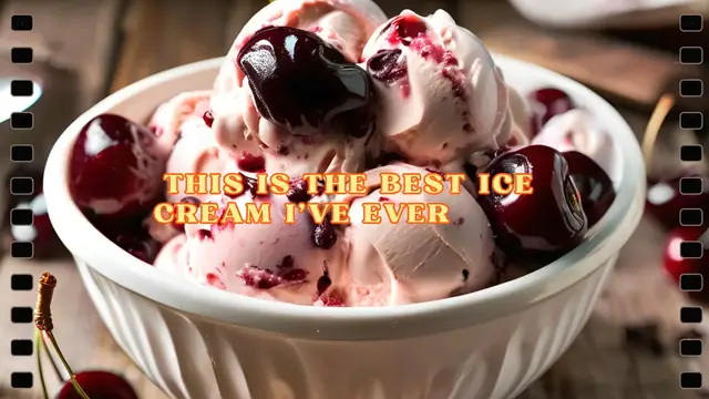 Video thumbnail for Homemade Cherry Garcia Ice Cream 🍒🍨