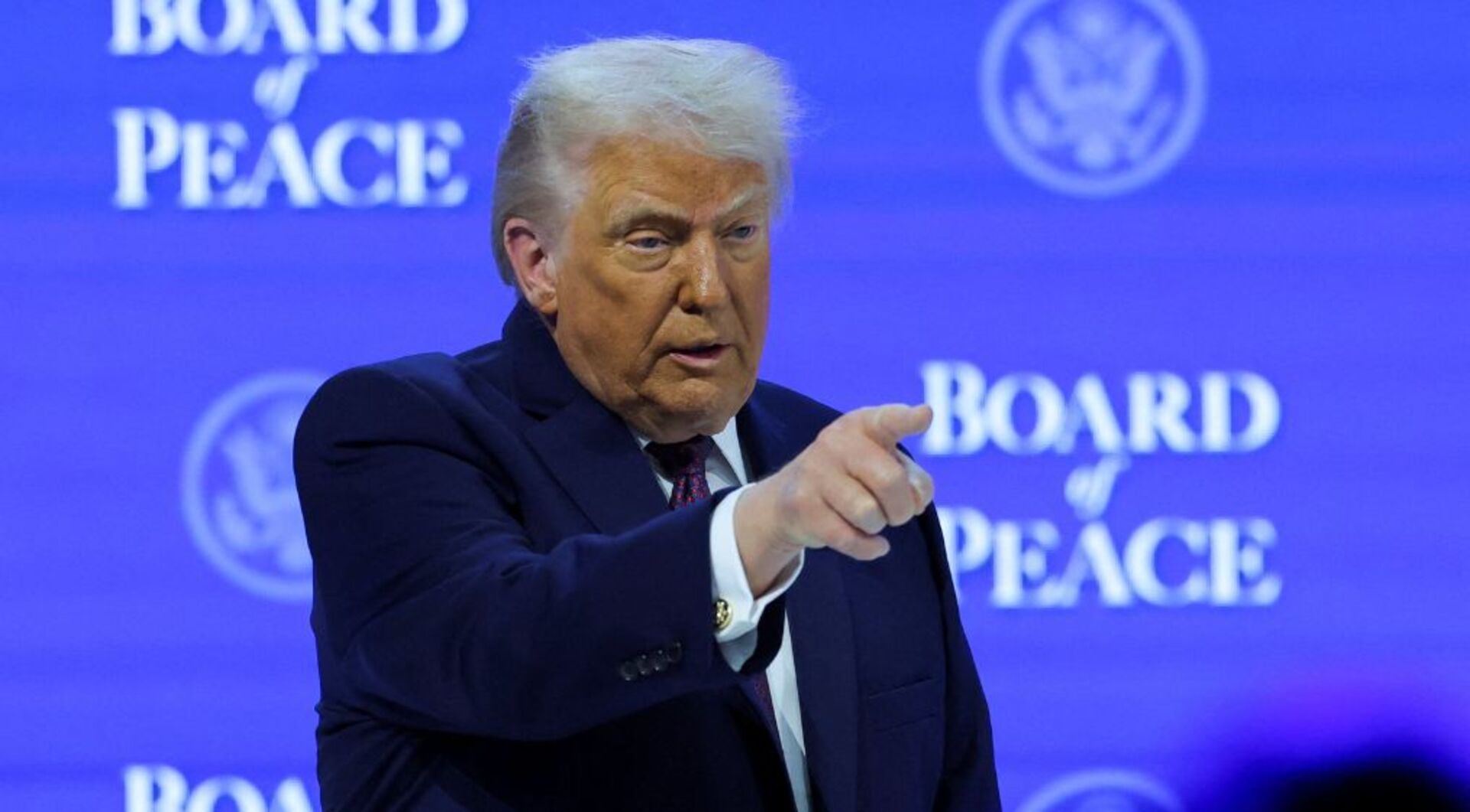 Video thumbnail for Trump to host first Gaza peace board meeting Thursday with $5bn pledged