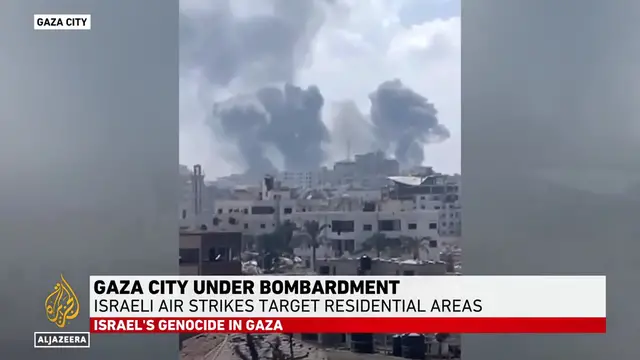 'Video thumbnail for Tens of Thousands Forced to Flee Gaza Amid Israeli Escalation'