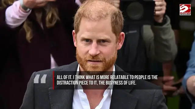 Video thumbnail for Prince Harry suppressed his emotions for two decades after Princess Diana's tragic death