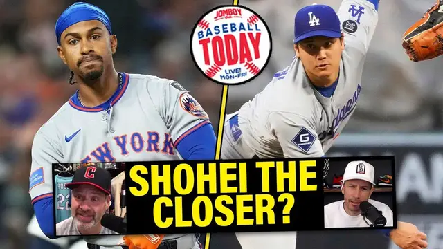 'Video thumbnail for Shohei Ohtani SHOULD Be Closing Out Playoff Games | Baseball Today'