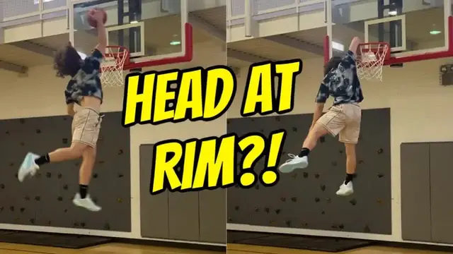 Video thumbnail for travis reynolds: ymca dunk session, progressing new dunks