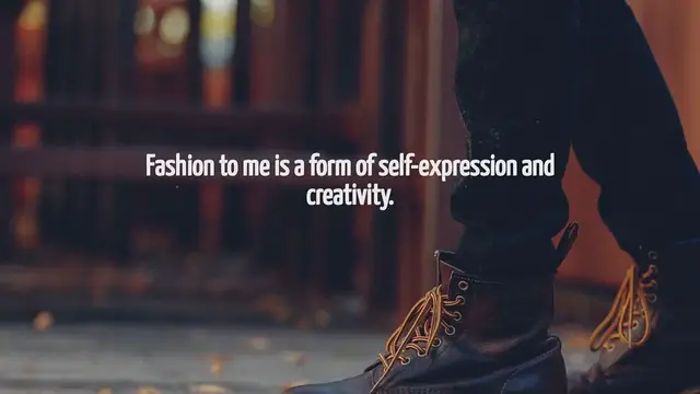 Video thumbnail for What Is Fashion To You