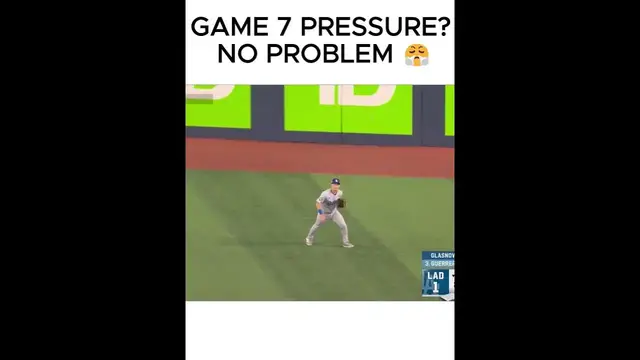 'Video thumbnail for Tyler Glasnow Escapes the Jam in Game 7 💪'