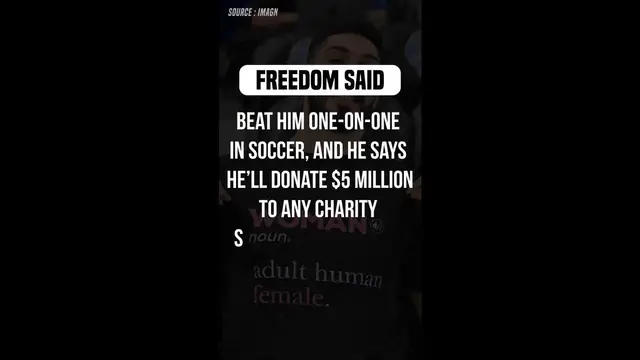 Video thumbnail for Enes Kanter Freedom’s $5M Challenge to Megan Rapinoe Gets Wild