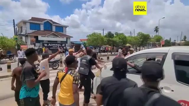 'Video thumbnail for Unrest erupts in Tanzania as main opposition candidates barred from election'