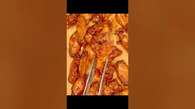 'Video thumbnail for Sweet meets spicy with these Hot Honey Old Bay Wings! #oldbayseasoning #wingsrecipe #hotwings'