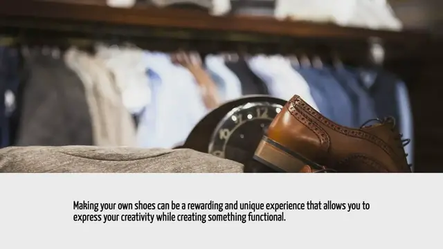 Video thumbnail for How To Make Your Own Shoes