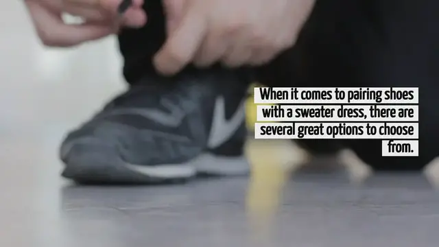 Video thumbnail for What Shoes To Wear With Sweater Dress