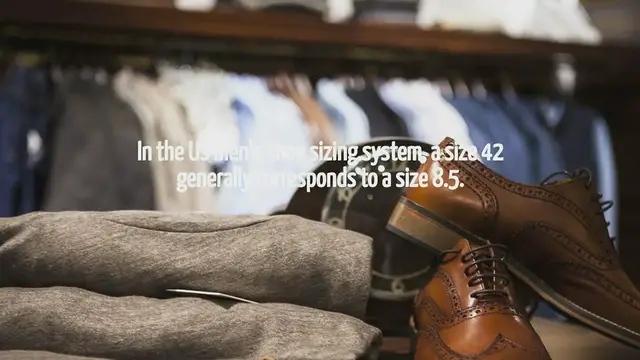 'Video thumbnail for What Size Is 42 In Us Mens Shoes'