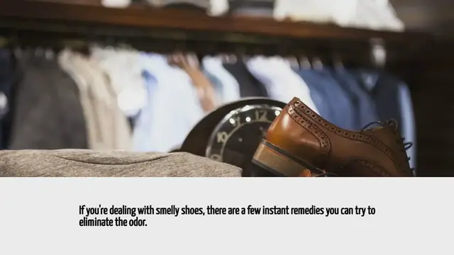 Video thumbnail for How To Remove Smell From Shoes Instantly