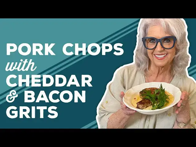 Video thumbnail for Love & Best Dishes: Roast Pork Chops with Cheddar and Bacon Grits Recipe | Easy Pork Dinner Ideas