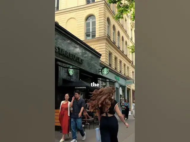 Video thumbnail for The most beautiful Starbucks in the world and can't miss trip to paris 😍