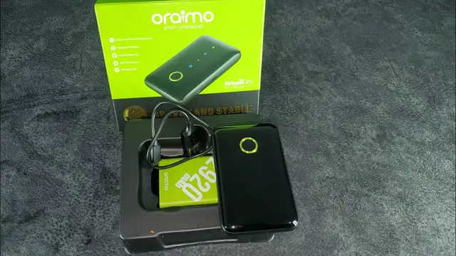 'Video thumbnail for Oraimo 4G MiFi Router Unboxing and First Impression'