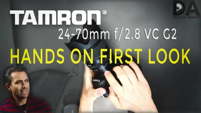 Video thumbnail for Tamron 24-70mm f/2.8 VC G2 | Hands On First Look | 4K